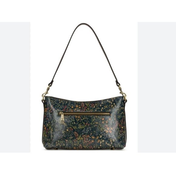 PATRICIA NASH Betta floral leather shoulder crossbody + Dust bag Tuscan Fields - Picture 2 of 11